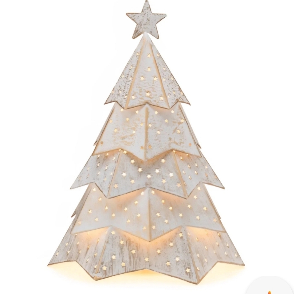 Scentsy Rustic Twinkle Tree -Comes with 2 wax Sets - BNIB